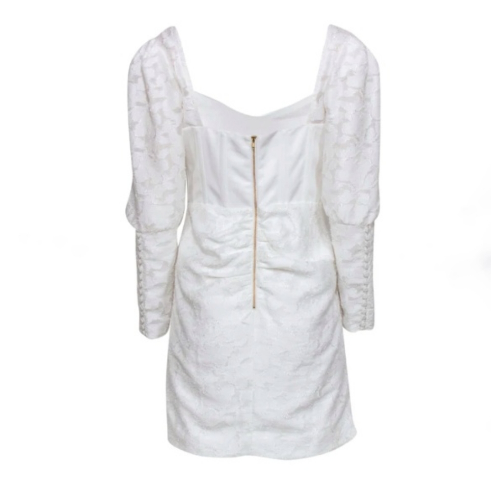 Self-Portrait White Lace Dress - Picture 3 of 6